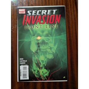 Secret Invasion Front Line #1 - Marvel 2008 Key Tie-In